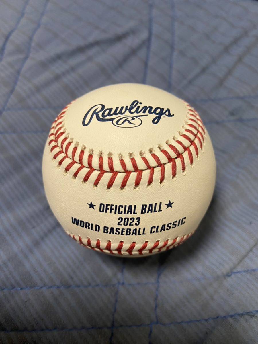 山川穂高 WBC 2023 試合球 直筆サインボール 侍ジャパン 公式球 日本