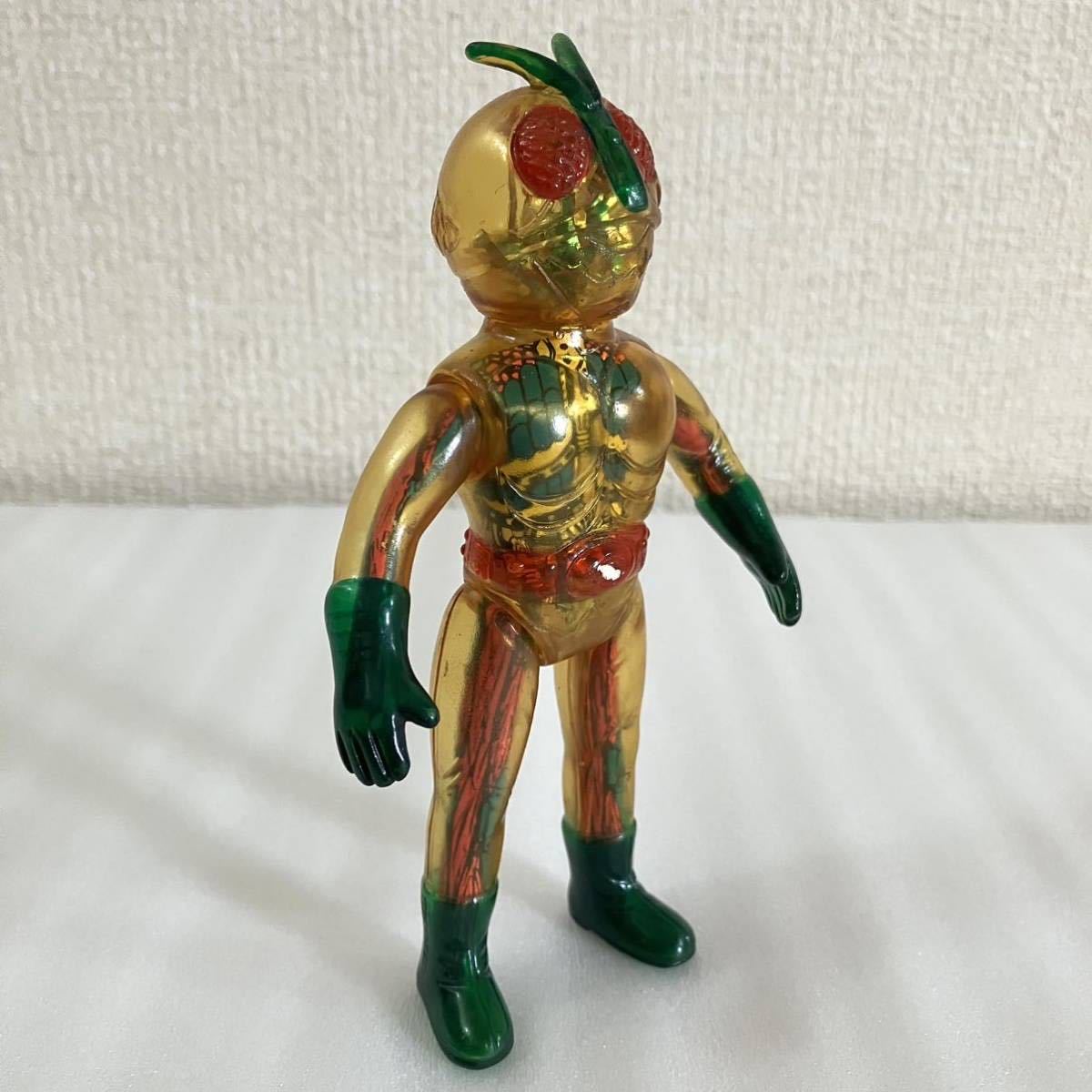 お買い得，低価 当時物 ソフビ ポピー 仮面ライダー1号 改造人間