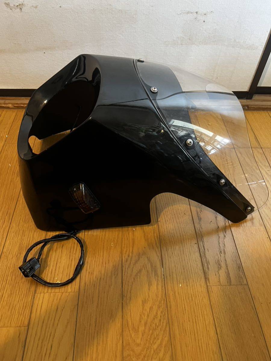 Z1R 純正 アッパーカウル Z400FX Z750FX Z1 当時物 Z2 サイドカバーの