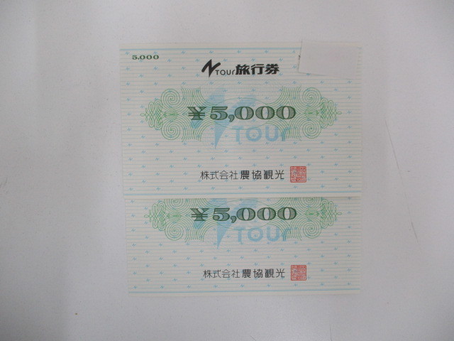 7130/h Ntour 旅行券 25，000円分 5000円×2枚 1000円×15枚 株式会社 