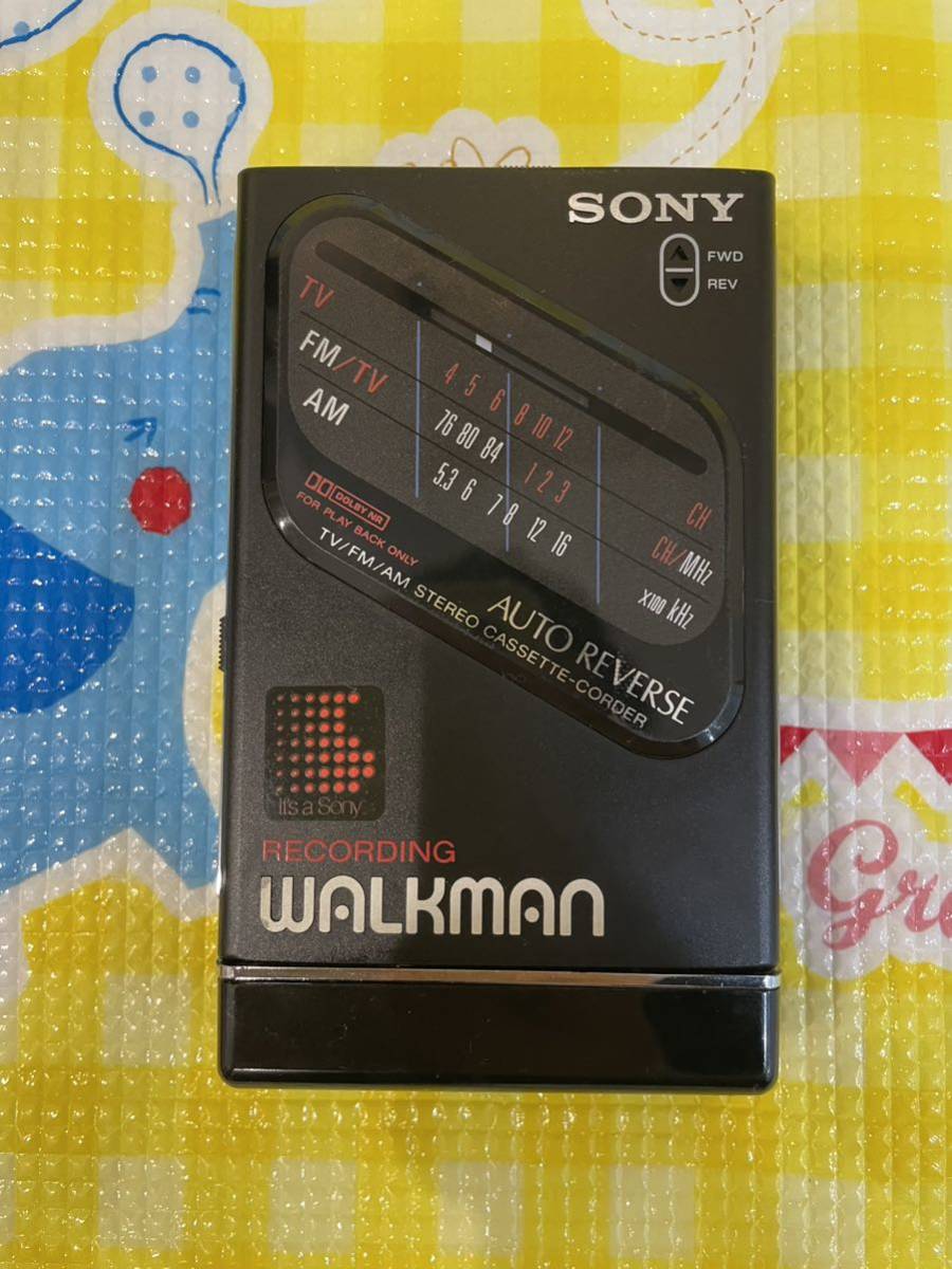 SONY WALKMAN ラジオカセットレコーダー WM-F203 極上綺麗でラジオOK