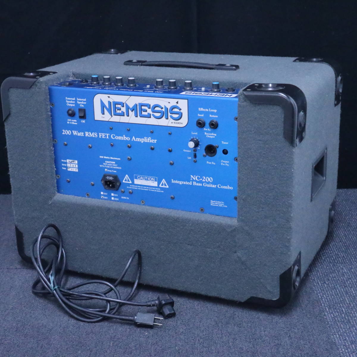 NC-200 NEMESIS Bass Nemesis Combo Amp Used ベースアンプ ベース用