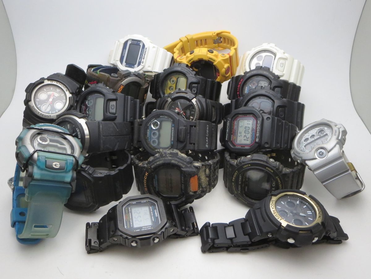 1000円スタート 腕時計 20点まとめ CASIO G-SHOCK/メタリックリミテッド/マスターピース/G'MIX/G'MIX/BABY-G 他 [2/3] K60013