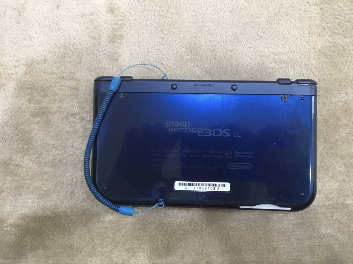 ニンテンドー3DS LL 本体 ソフトセット メタリックブルー ゲーム