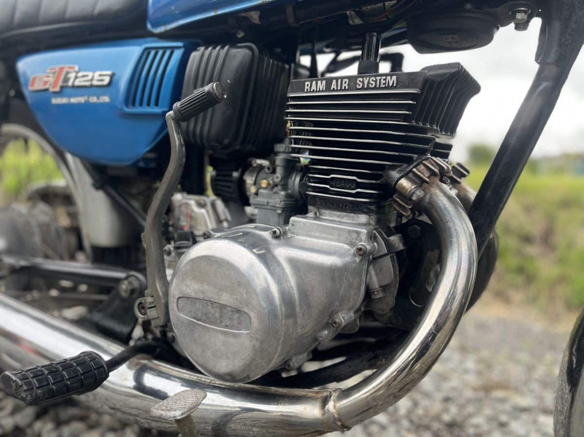 GT125 エンジン ラムエアーシステム SUZUKI GT125 2スト!! ラムエアシステム♪♪ スズキ 最安値