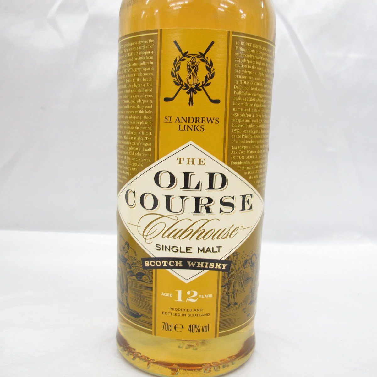 1円~ 【未開栓】old St.Andrews オールドコース 12年 シングルモルト