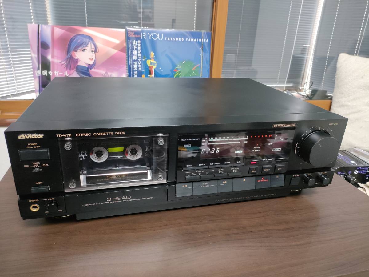 Victor ビクター TD-V711 カセットデッキ 【公式通販】