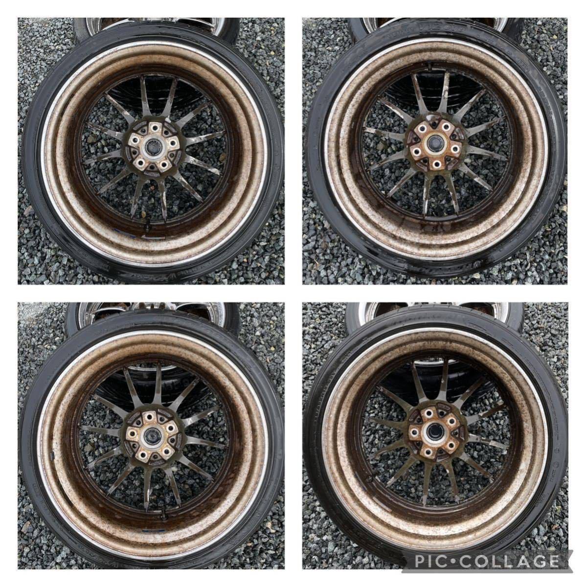 WORK ワーク 戦 19インチ 8.5J+45 10J+48 120.65 5H コルベットc5にて使用