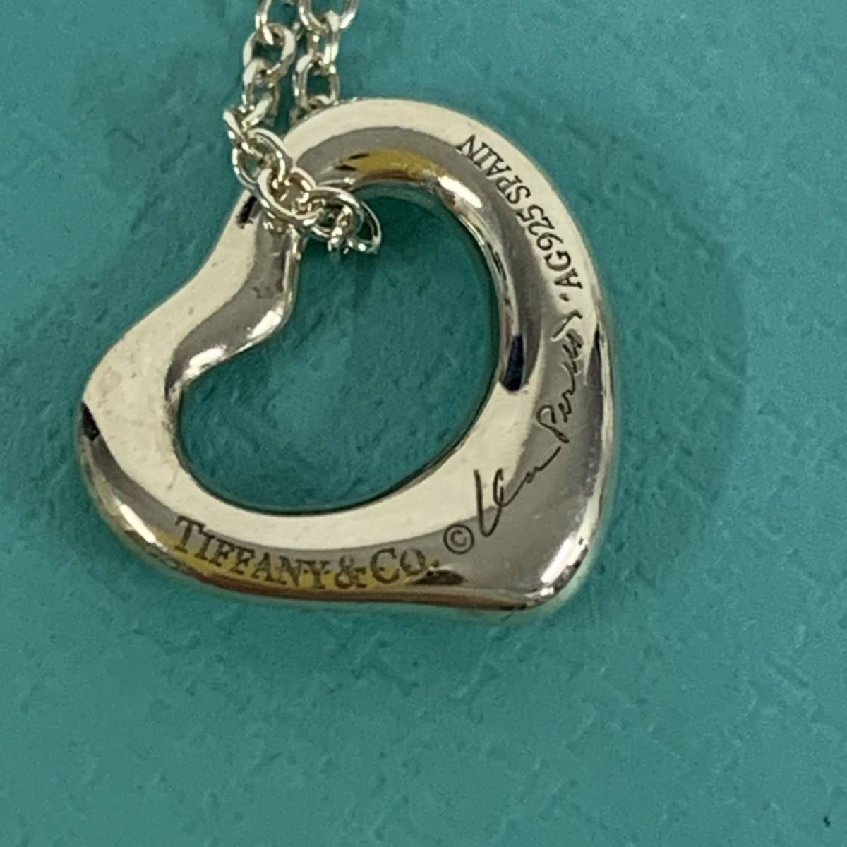 Tiffany ティファニー オープンハート ネックレス ミニ シルバー 925