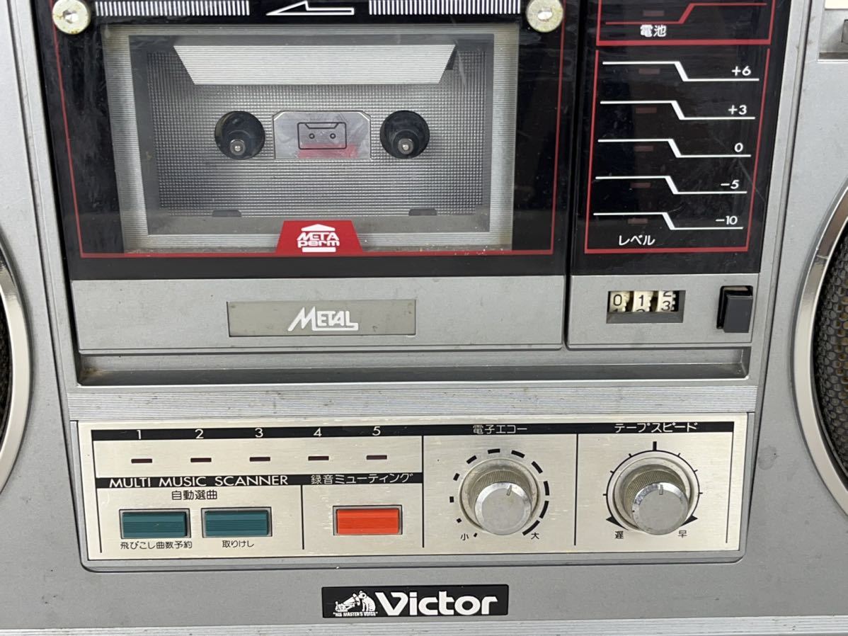 Victor ラジオカセットレコーダー RC-M50 ビクター ビクター 100円