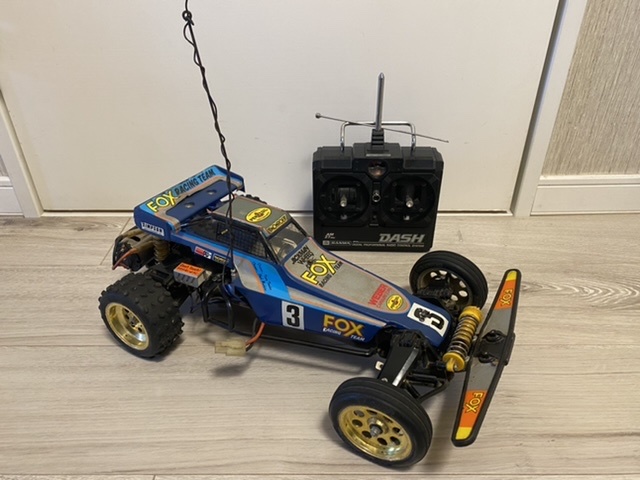 【ジャンク品】タミヤ　FOX 当時物 ホビーラジコンカー ジャンク品】タミヤ FOX 当時物 ホビーラジコンカー ジャンク品