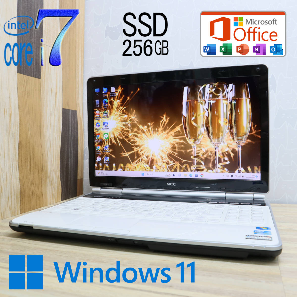 i7 NEC Core TC-710 0 メモリ:4GB ☆美品 YAMAHAサウンド♪最上級