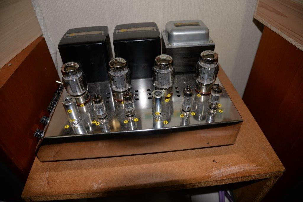 6550(KT-88)ppアンプ