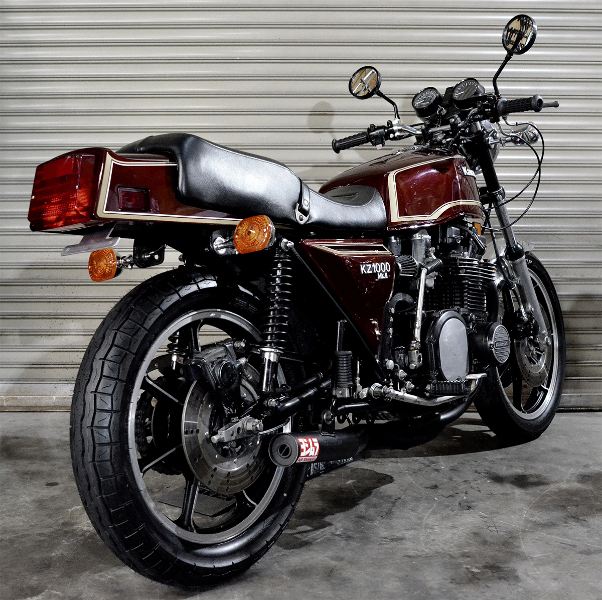 1979年型 Kawasaki KZ1000Mk2 Clone レッド 程度良好 令和5年5月国内