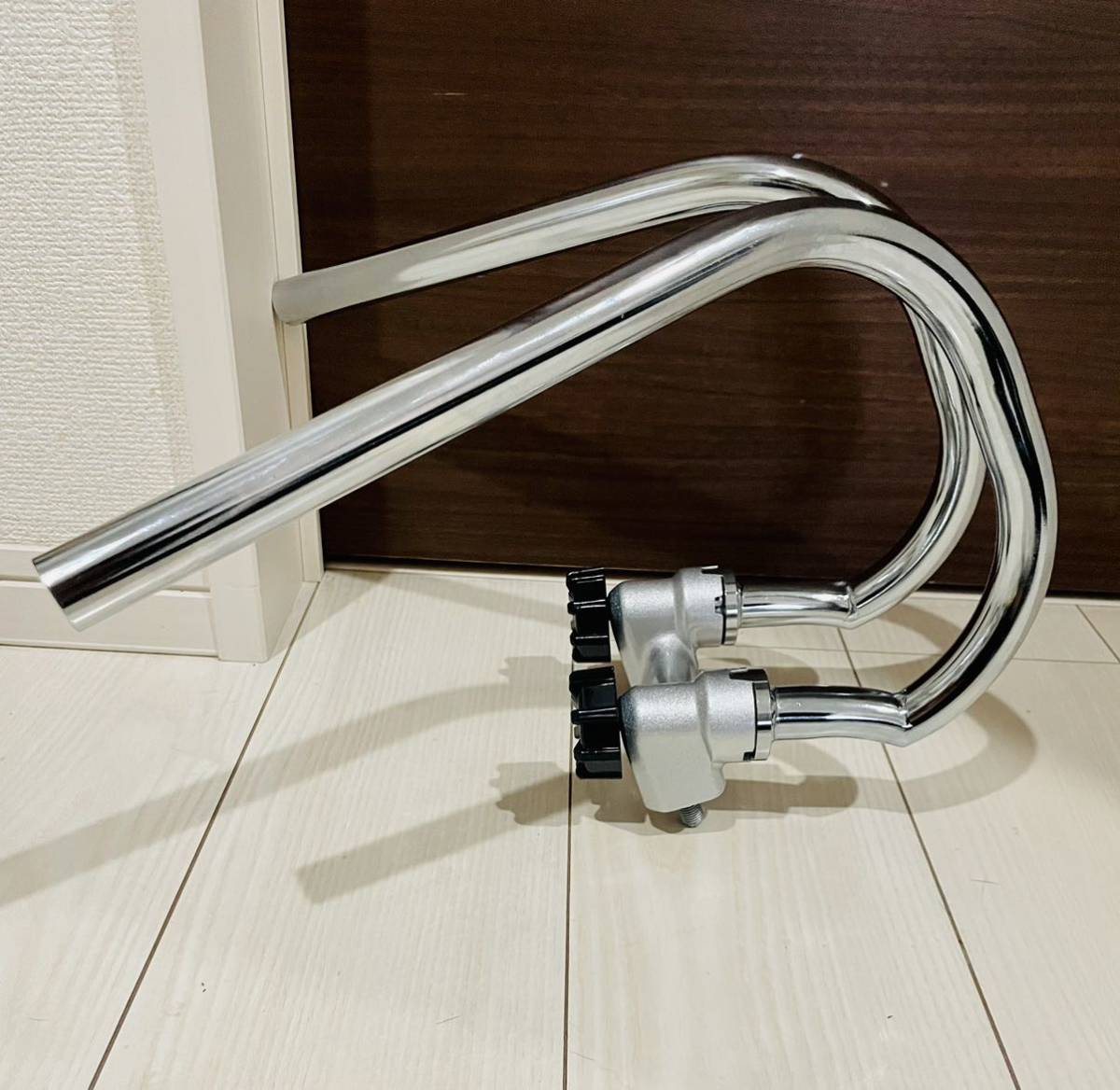 シャコタン絞り 68 鉄製 くるくるハンドル 絞り 分離式 ポスト 