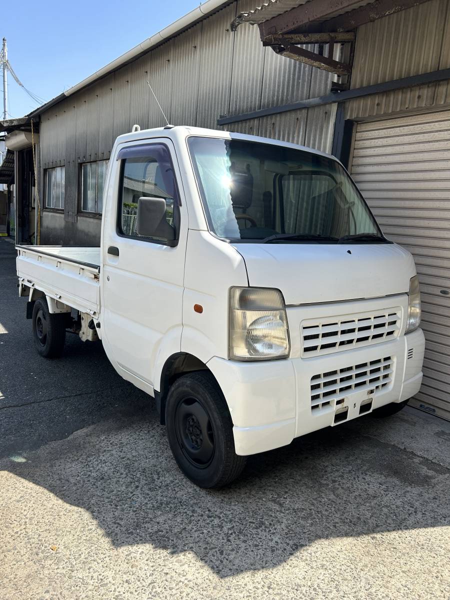 動画あり DA63T スズキ キャリー トラック 軽トラ 切替4WD MT AC