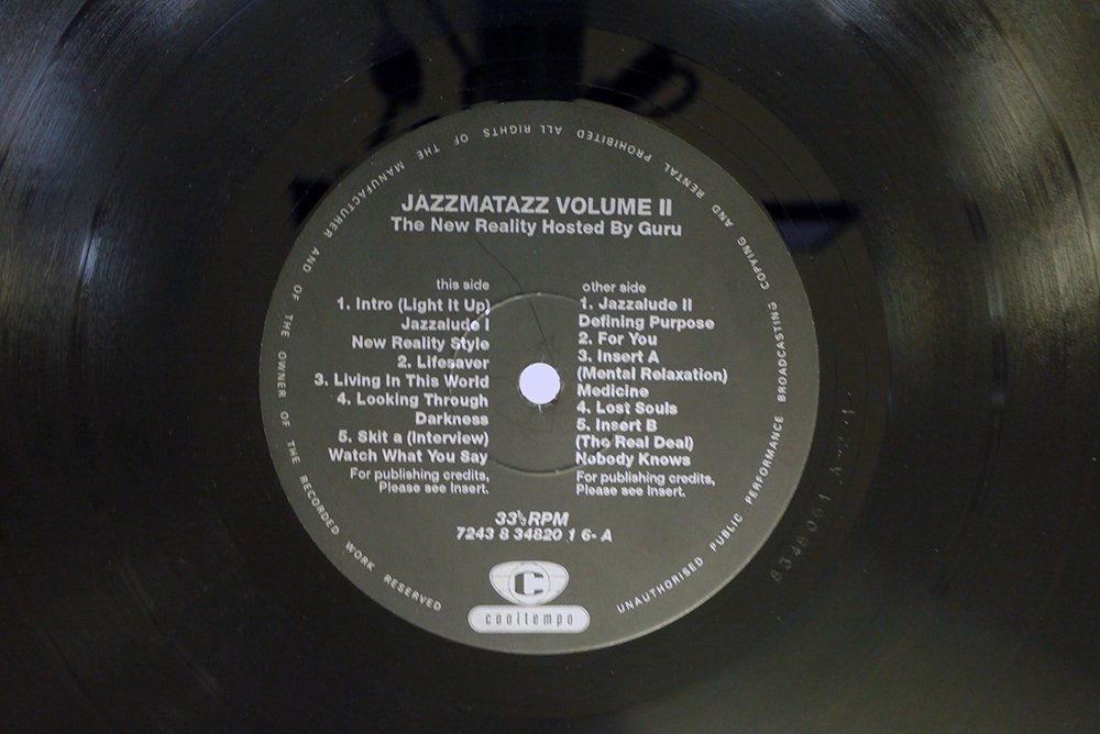 UK GURU/JAZZMATAZZ VOLUME II: THE NEW REALITY/CHRYSALIS 724383000000
