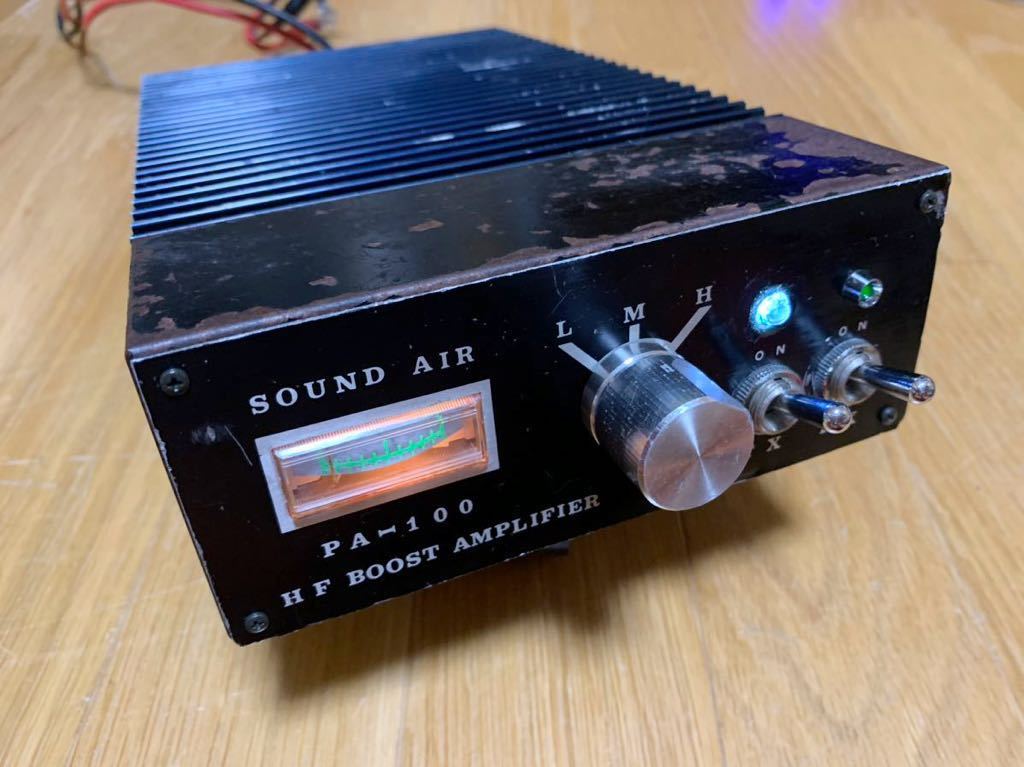 PA-100 13.8Vリニアアンプ NASA オーフナ CB無線 28Mhz アマチュア無線