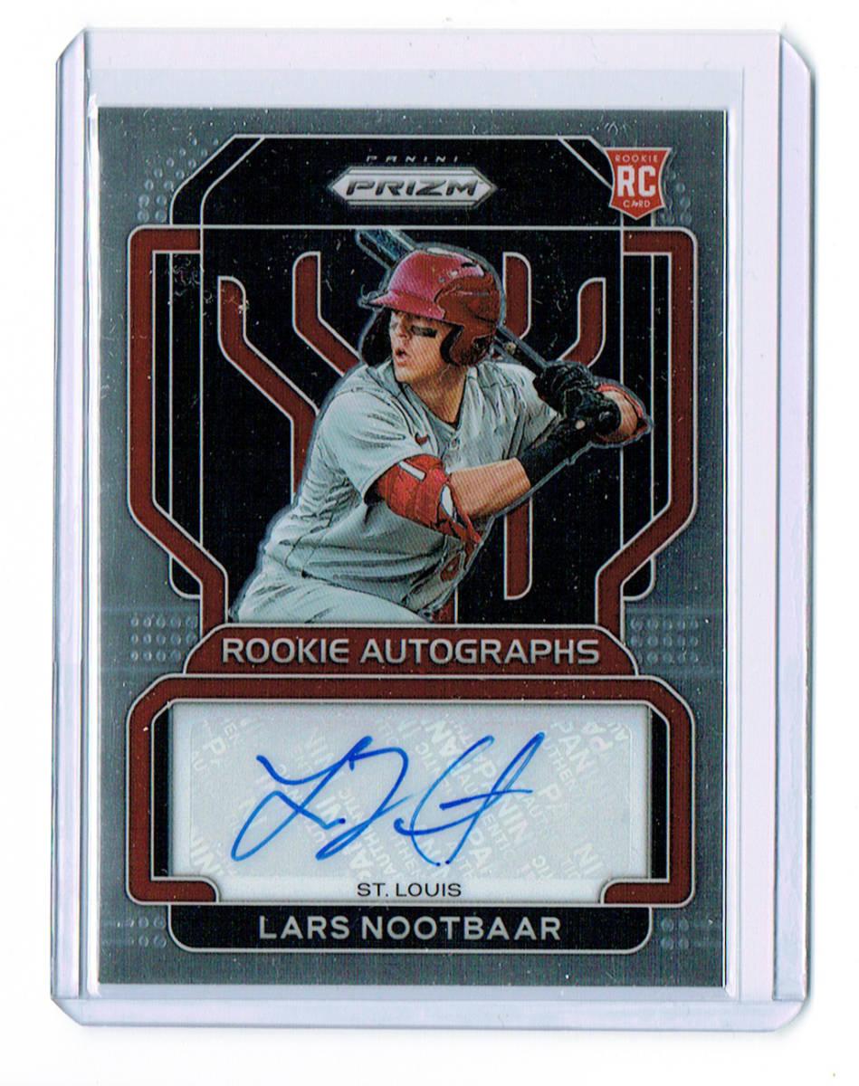 直筆サイン【LARS NOOTBAAR ／ ラーズ・ヌートバー】2022 Panini PRIZM