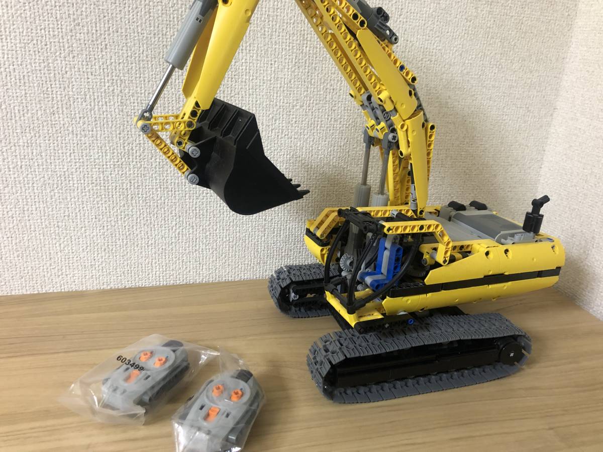 レゴ テクニック ショベルカー 8043 カスタム品 新品コントローラ付き 