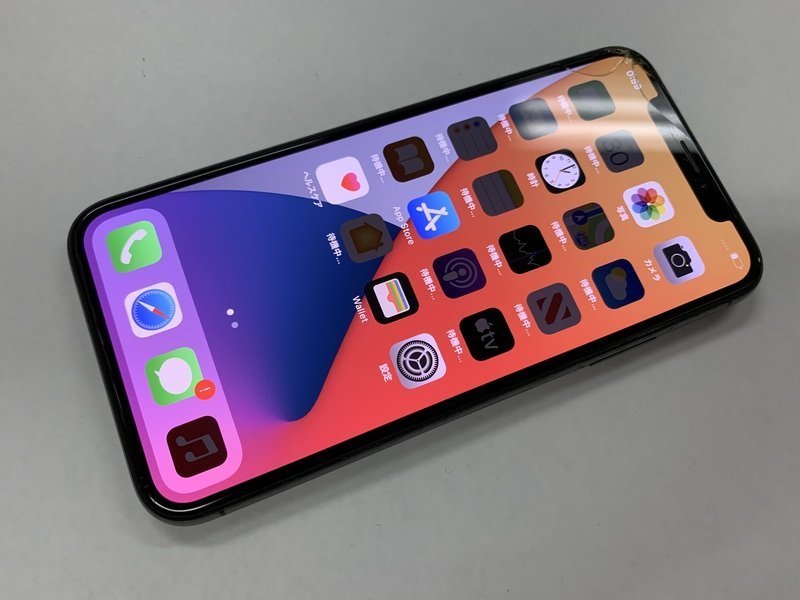 再BZ115 SIMフリー iPhoneX スペースグレイ 256GB ジャンク ロックOFF