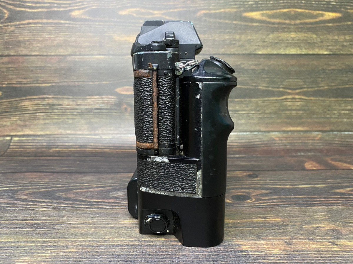 □ 美品 □キャノン Canon New F-1＋AEモータードライブFN .co