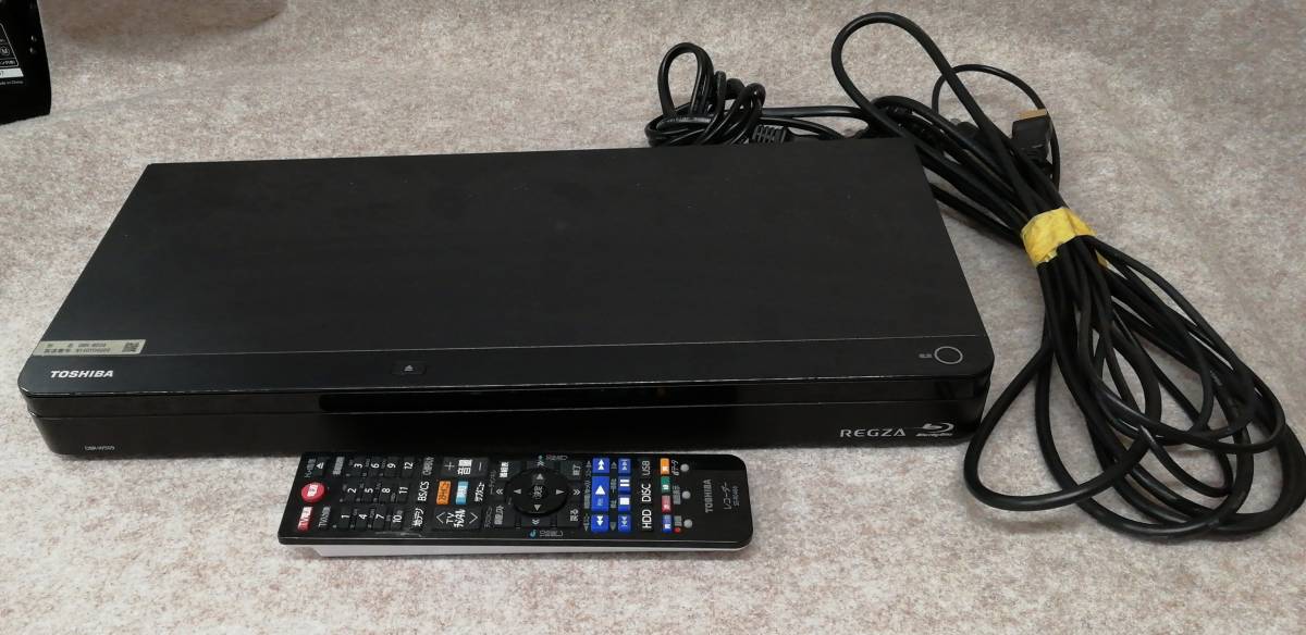 TOSHIBA 東芝 REGZA レグザ DBR-W509 2020年製 Blu-ray ブルーレイ