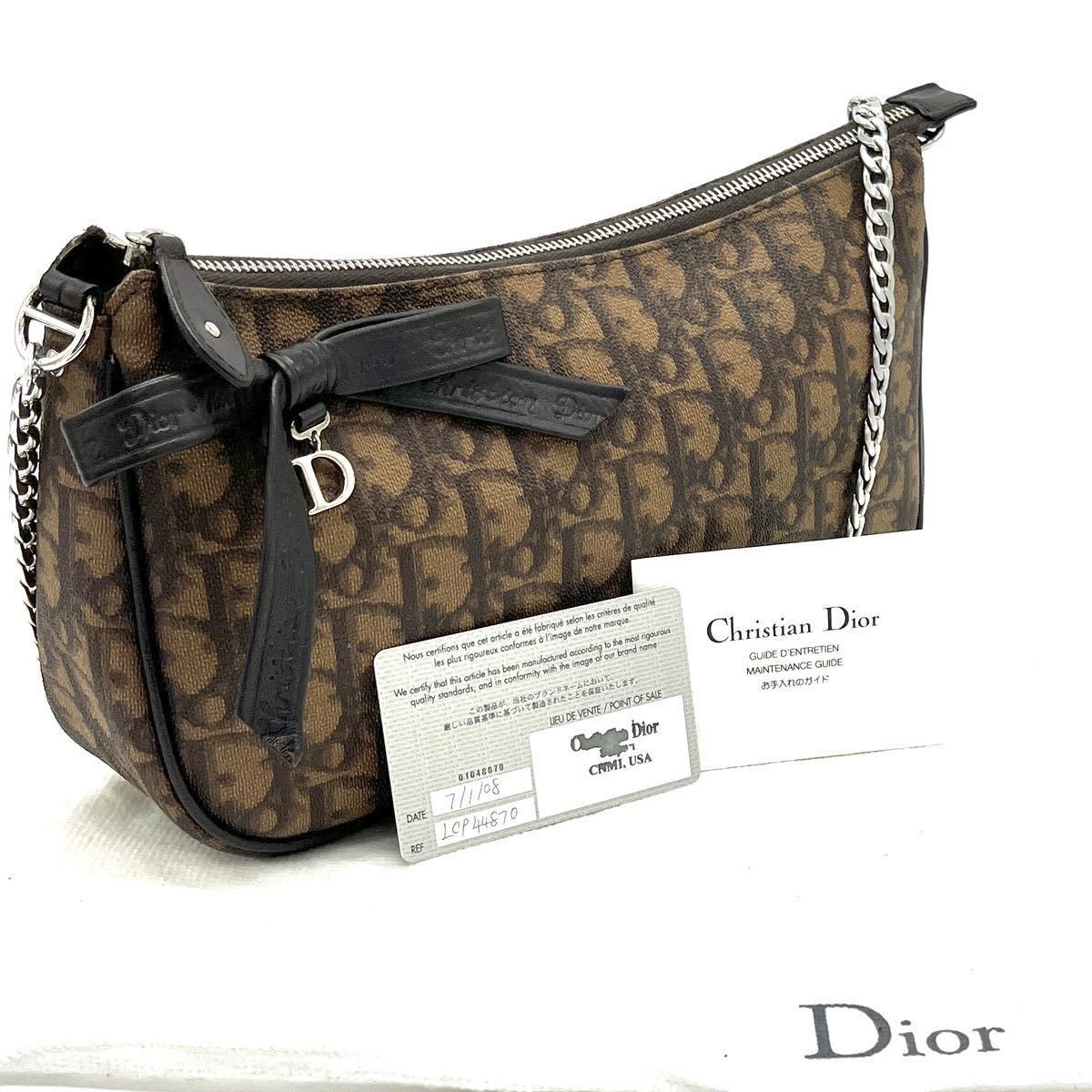 1円 クリスチャンディオール Dior □美品□ Christian ChristianDior 