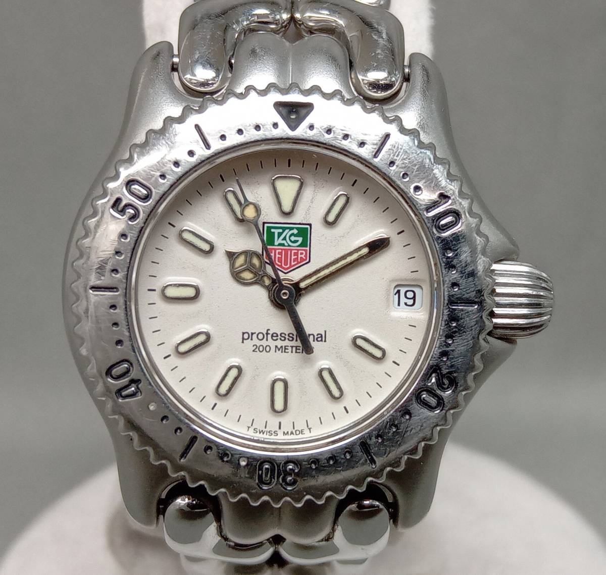 ジャンク タグホイヤー TAG HEUER プロフェッショナル レディース腕時計 ジャンク 【動作未確認品】タグ・ホイヤー TAG HEUER