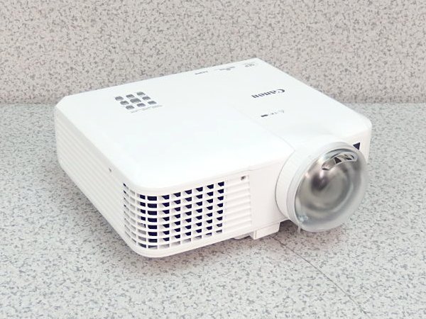 ■β 【短い距離で大画面投写可能！】 Canon プロジェクター LV-X300ST ランプ点灯時間（198h） 明るい3000ルーメン 【0518-06】