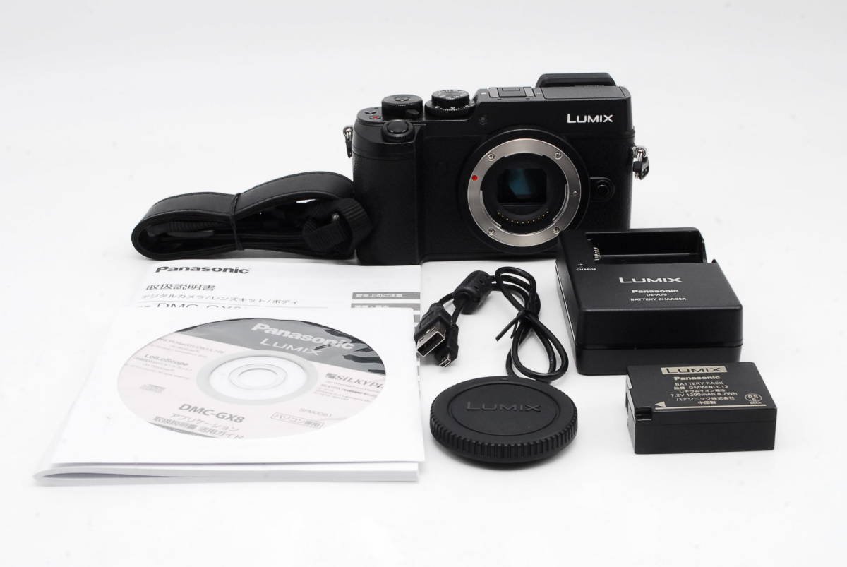 Y683】パナソニック ミラーレス一眼カメラ ルミックス GX8 ボディ 2030