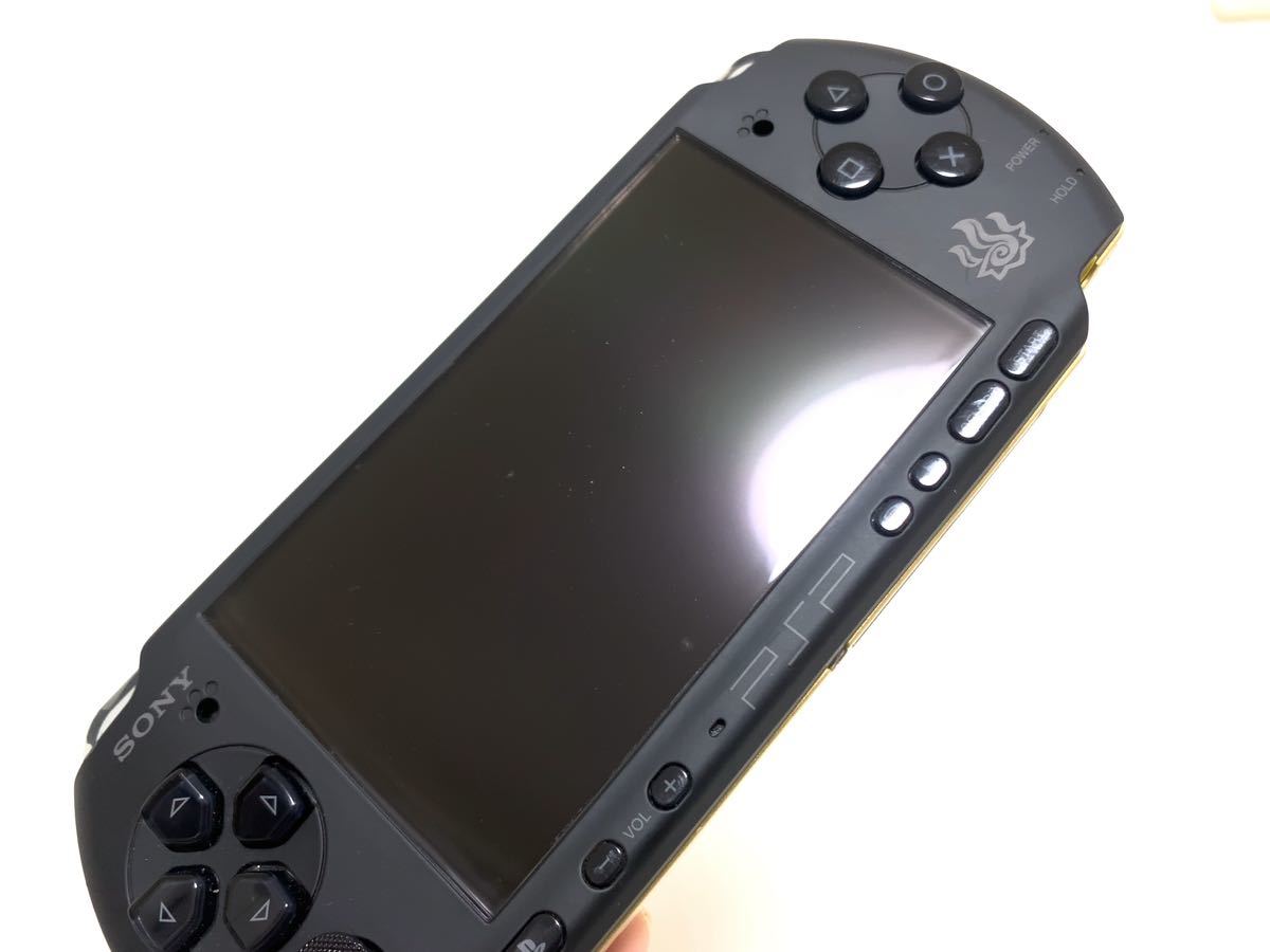 PSP-3000 MHB プレイステーションポータブル モンハン 定番のPSP 