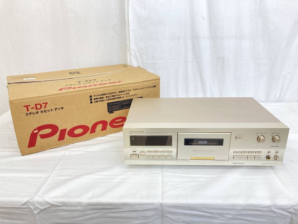T-D7 Pioneer パイオニア Audiolife Deck T-D7｜カセットデッキの
