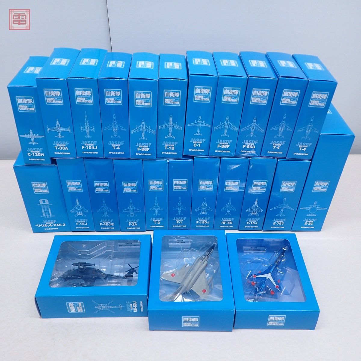 限定セール，最新作 デアゴスティーニ 隔週刊 陸 海 空 自衛隊モデルコレクション 1/100 航空自衛隊 航空機 ヘリ 全25点揃 戦闘機 F-2 F-4EJ改 ジェット 40(軍用機)｜売買されたオークション情報、yahooの商品情報をア 軍用機
