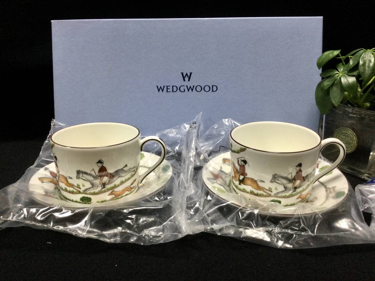 WEDGWOOD ウェッジウッド HUNTING SCENES ハンティングシーン カップ 