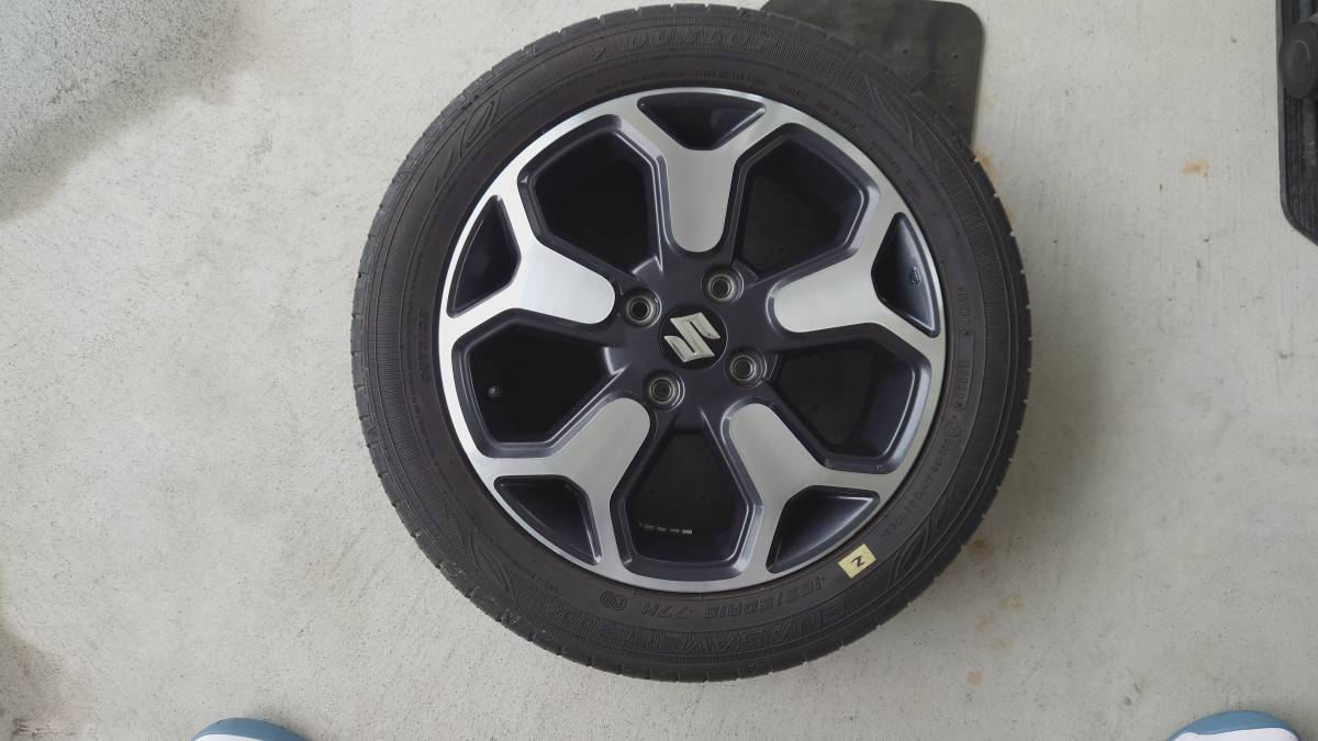 MR92S ハスラー 純正アルミホイール 165/60R15 15インチ MR52S ②