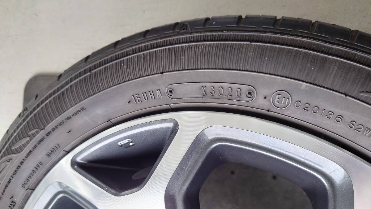 MR92S ハスラー 純正アルミホイール 165/60R15 15インチ MR52S ②