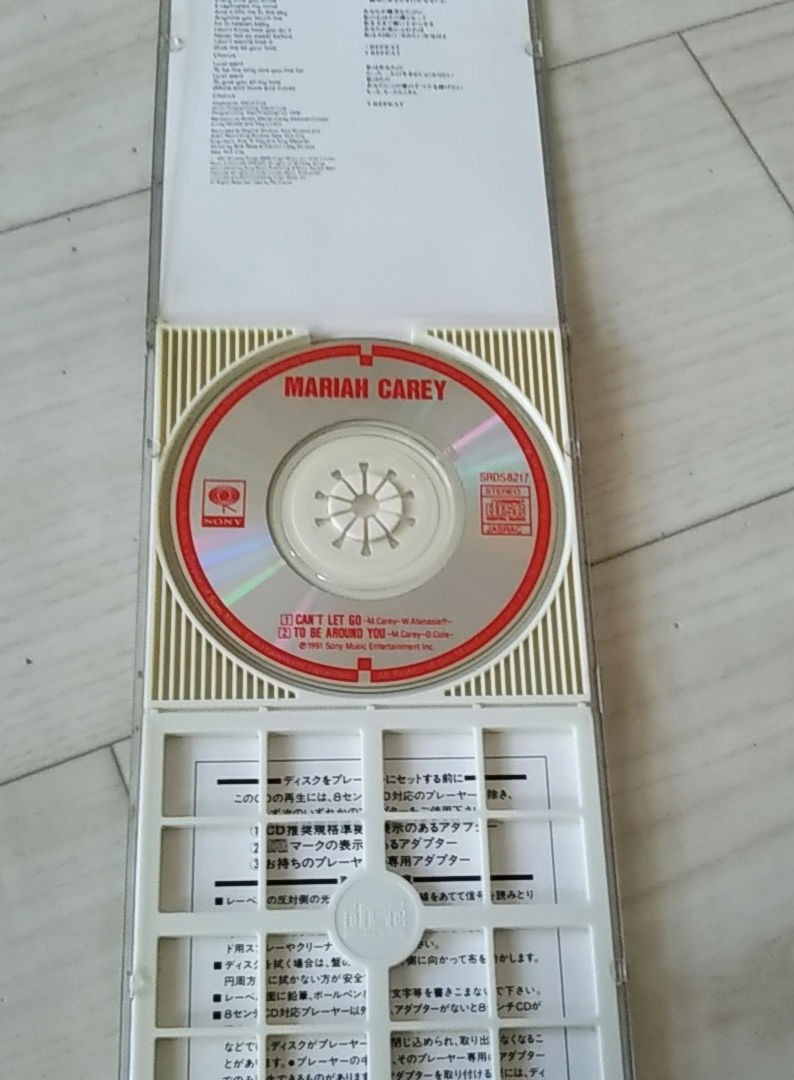 Mariah Carey 8cm cd レア Can't Go 希少 Let CAREY CD MARIAH