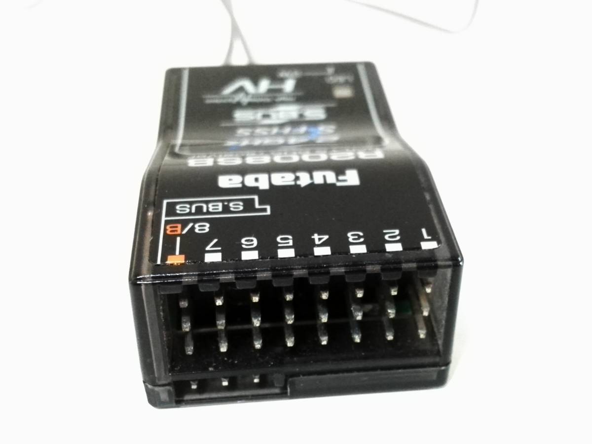 フタバ 受信機 R2008SB 8CH 2.4GHz S-FHSS S.BUS HV おもちゃ、ゲーム