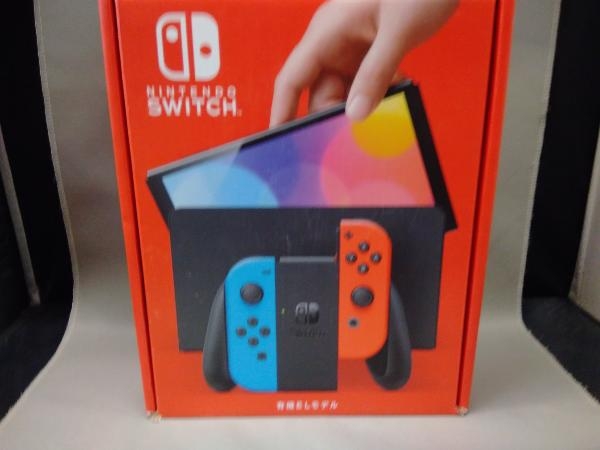 本体）Nintendo Switch(有機ELモデル) Joy-Con(L)ネオンブルー/(R