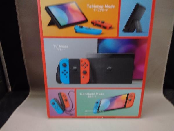 本体）Nintendo Switch(有機ELモデル) Joy-Con(L)ネオンブルー/(R