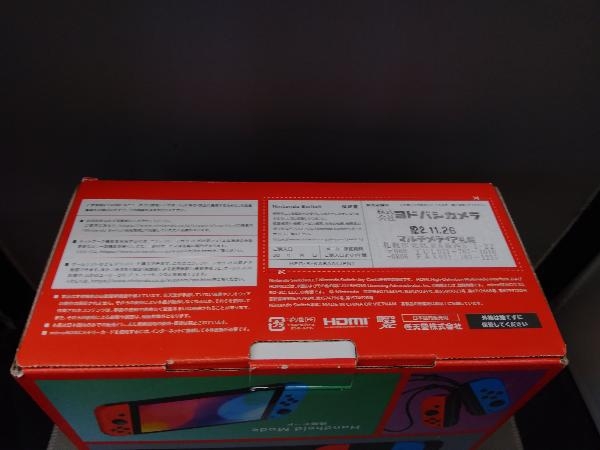 本体）Nintendo Switch(有機ELモデル) Joy-Con(L)ネオンブルー/(R