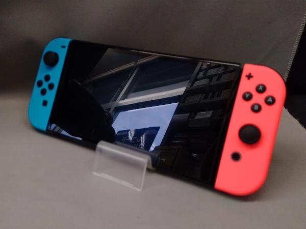 本体）Nintendo Switch(有機ELモデル) Joy-Con(L)ネオンブルー/(R
