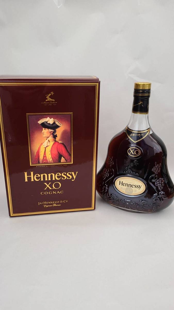 H6814HR】1円～【未開栓】Hennessy ヘネシーXO クリアボトル 金