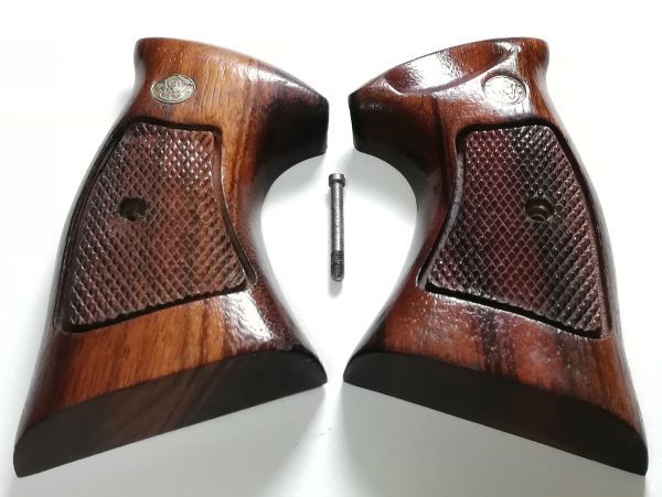 S&W社純正 M29他 Nフレーム用 スクエアバット マグナ 木製