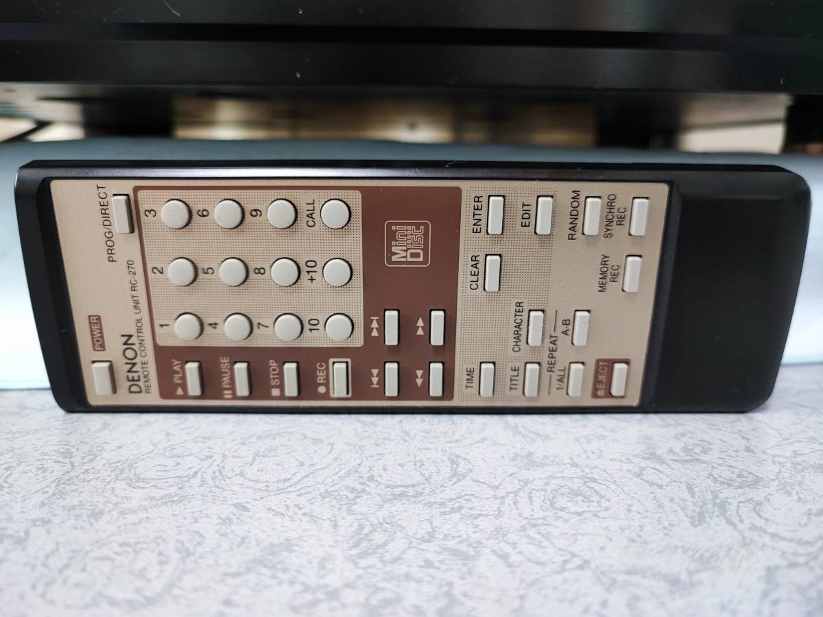DMD-1000 DENON デノン MDレコーダー MDデッキ MD - : デノン⁄デンオン