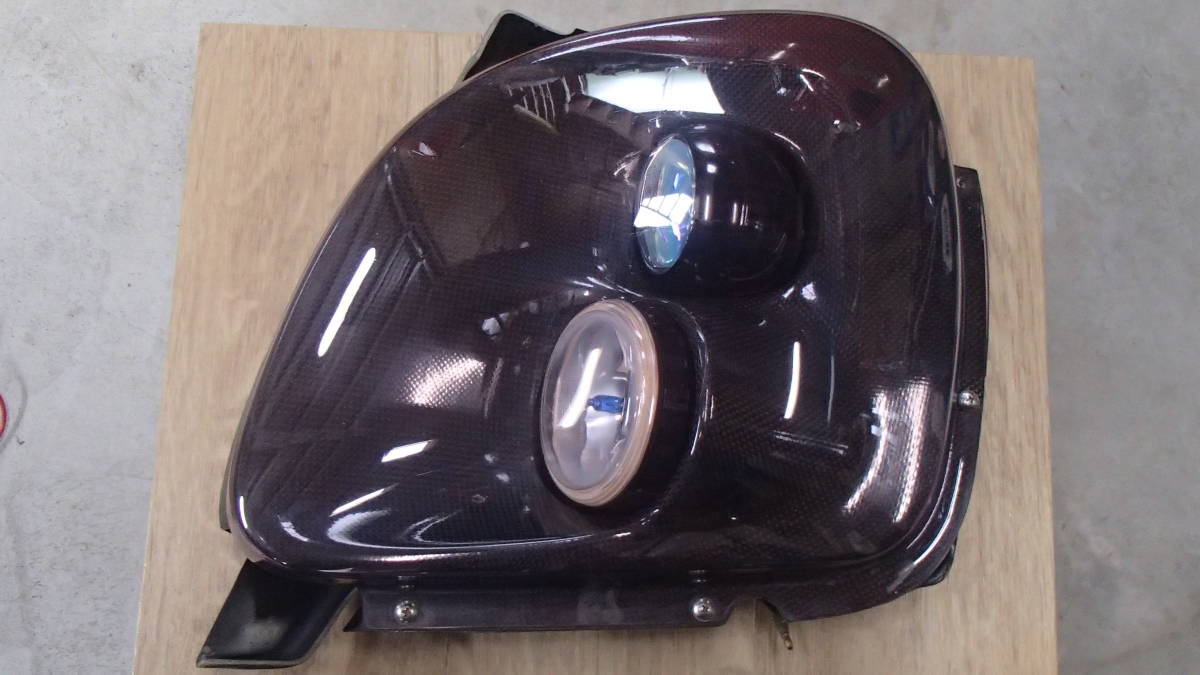 C-WEST FD3S RX-7 RX7 スリークヘッドライト 固定キット 左右 部品取り