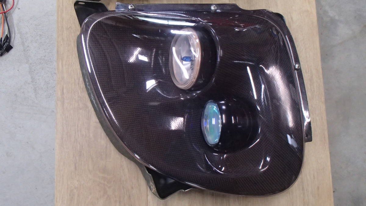 C-WEST FD3S RX-7 RX7 スリークヘッドライト 固定キット 左右 部品取り