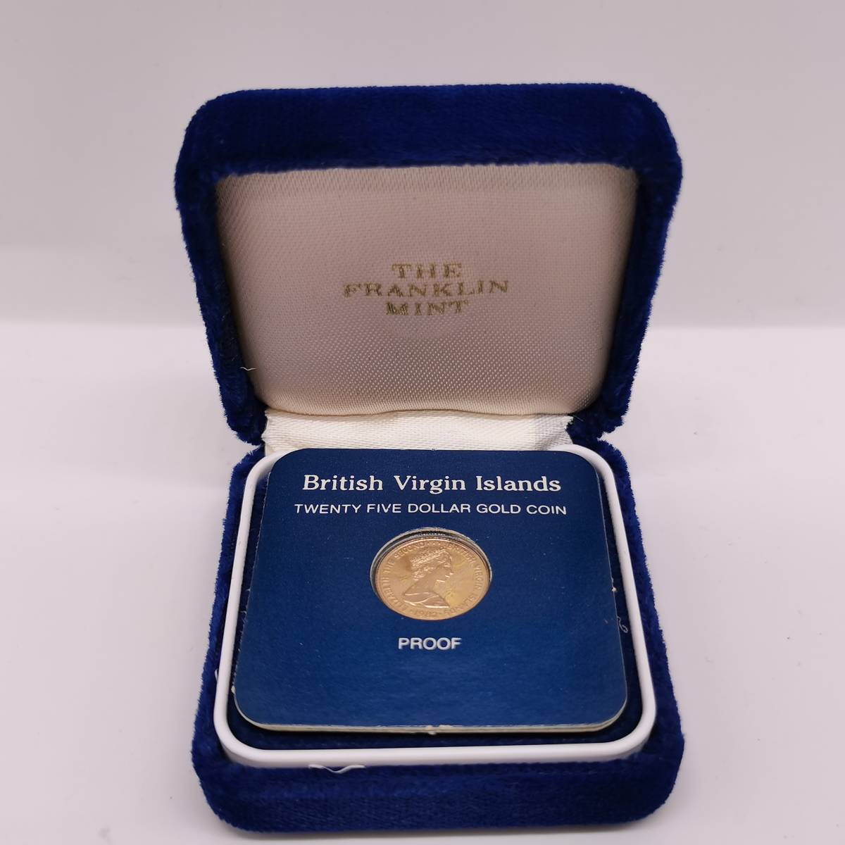 150515S05-0521S□英領ヴァージン島 25ドル 金貨□1982年 プルーフ 