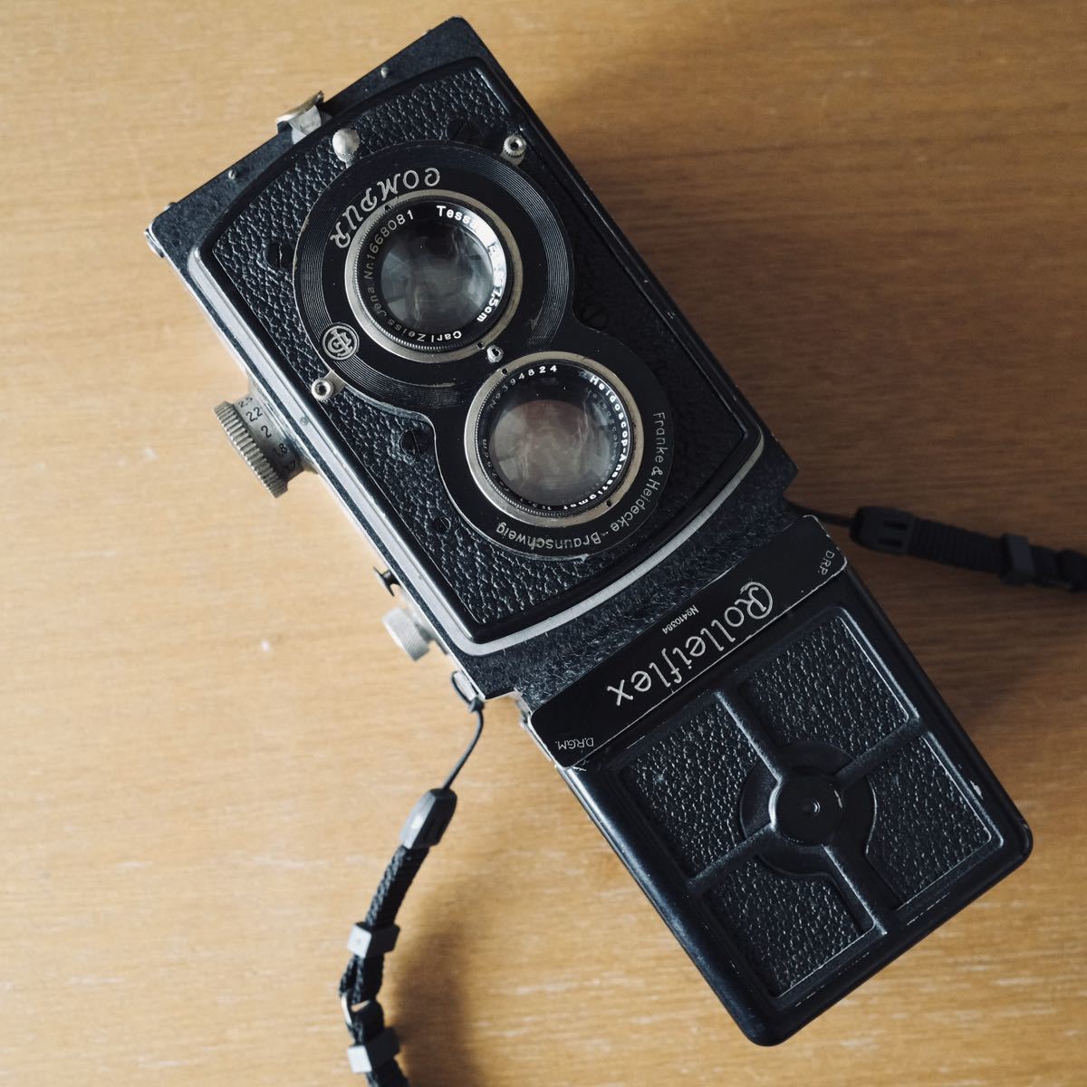 ローライスタンダード カールツァイス テッサー3.5f7.5 Rolleiflex Standard Tessar ローライフレックス 7.5cm Rollei